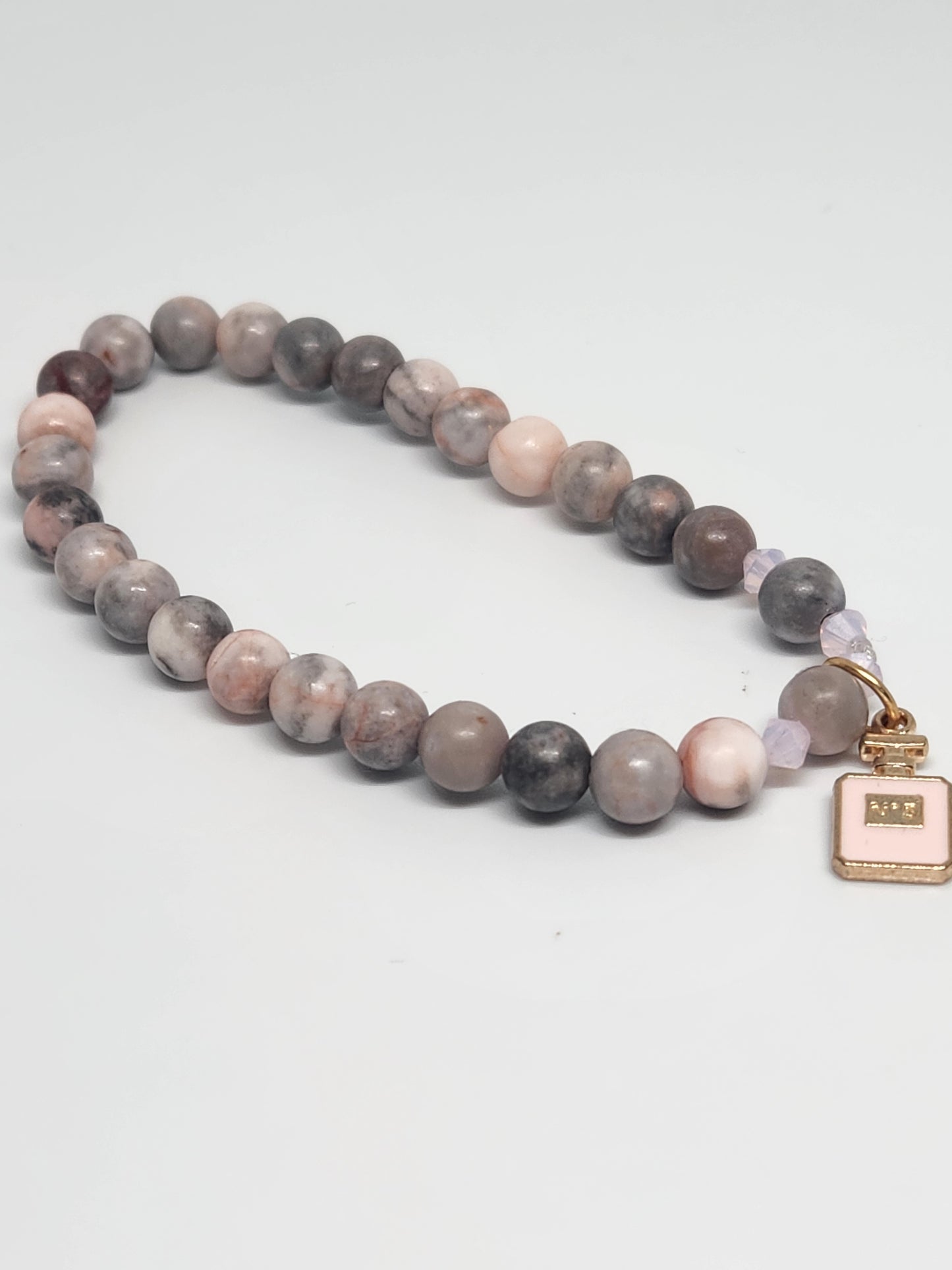 Pink Zebra Jasper bracelet